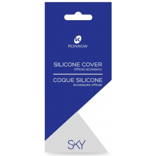 Coque Silicone Transparente Officiel pour Konrow Sky Coque Silicone Transparente Officiel pour Konrow Sky