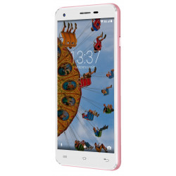 Konrow Cool 55 - Smartphone Android 6.0 - Ecran IPS 5.5'' - 8Go - Double Sim - Or Rose