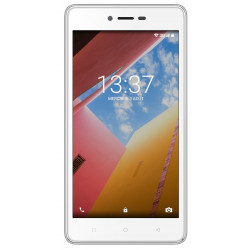 Konrow Just 5 - Smartphone Android 7.0 Nougat - Ecran IPS 5'' - 8Go - Double Sim - Blanc