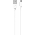 Câble Data Micro USB - 1m - Blanc (Compatible, En Vrac)