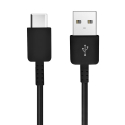 Câble Data Micro USB Type C - 1m - Noir (Compatible, En Vrac)