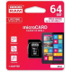 Carte Mémoire GoodRAM 64 Go (Avec Adaptateur carte SD)