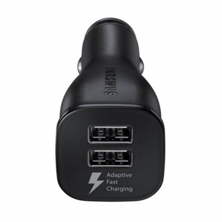 Samsung EP-LN920CBE - Adaptateur Allume Cigare 2 Ports USB - 2A - Charge rapide - Noir (Vrac)