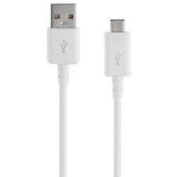 Samsung ECB-DU4AWE - Câble Data Micro USB - 1m - Blanc (Compatible Android, En Vrac)