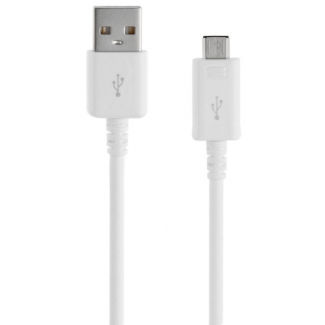 Samsung ECB-DU4EWE - Câble Data Micro USB - 1.5m - Blanc (Compatible Android, En Vrac)