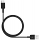 Câble Data Micro USB Type C - 1m - Noir (Compatible Android, En Vrac)