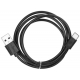 Câble Data Micro USB Type C - 1m - Noir (Compatible Android, En Vrac)