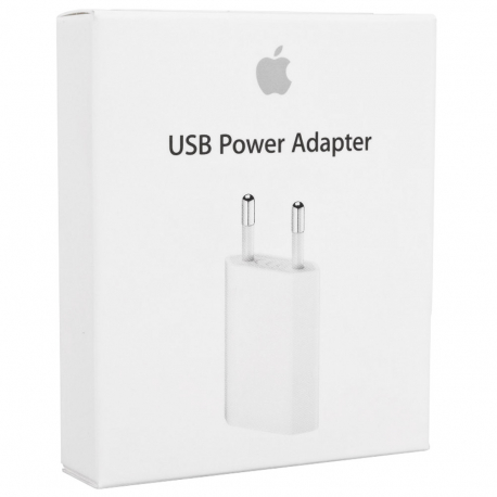 Apple MD813 - Adaptateur Secteur USB - 5W - (Blanc, Blister)