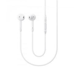 Samsung EO-EG920BW - In-ear hoofdtelefoon - 3,5 jack aansluiting - Afstandsbediening - Platte kabel - Wit (Bulk)