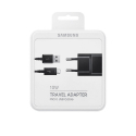 Samsung EP-TA12EBEUGWW - Chargeur Secteur Complet - Adaptateur 2A & Câble Micro USB - Noir (Emballage Original)