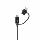 Samsung EP-U3100WBEGWW - Pack De Charge Complet, Adaptateur Secteur/Voiture, Câble Micro USB/USB-C - Noir (Emballage Originale)