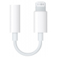 Apple MMX62 Adaptateur d'origine Lightning vers Jack 3.5mm - Blanc (En Vrac)