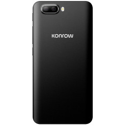 Konrow Easy 55 - Android 8.1 - 4G - Schermo 5,34'' - Doppia Sim - 8 GB, 1 GB RAM - Nero