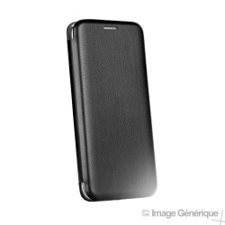 Étui à Rabat Similicuir pour Samsung Galaxy Xcover 4 - Noir (En Vrac)
