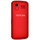 Konrow Senior - Écran 2'' - Double Sim - Rouge (Dock de charge Fourni)