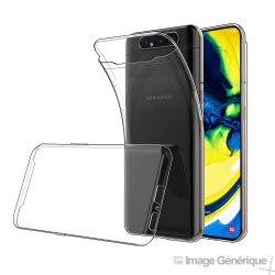 Coque Silicone Transparente pour Samsung Galaxy  A80