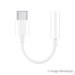 Adaptateur USB 3.1 Audio Prise USB-C - jack 3,5 mm, blanc - Câbles ⋅  Adaptateurs