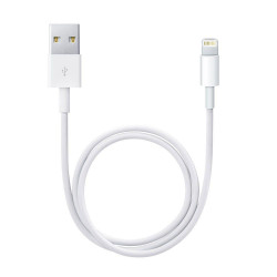 Apple ME291 Original Lightning-Kabel – 0.5m – Weiß (Blister)