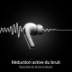 Écouteurs Sans Fil Apple AirPods Pro (Bluetooth) - Boitier de Charge Sans Fil - Blanc