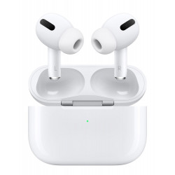 Écouteurs Sans Fil Apple AirPods Pro (Bluetooth) - Boitier de Charge Sans Fil - Blanc