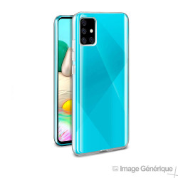 Coque Silicone Pour Samsung Galaxy A71 (0.5mm, Transparent) - Compatible - Bulk