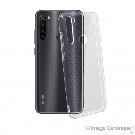 Coque Silicone pour Redmi Note 8T (Transparent)