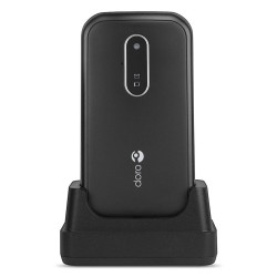 Doro 6620 Clapet - Noir / Blanc