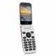 Doro 6620 Clapet - Rouge / Blanc