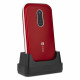 Doro 6620 Clapet - Rouge / Blanc