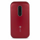 Doro 6620 Clapet - Rouge / Blanc