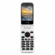 Doro 6620 Clapet - Rouge / Blanc