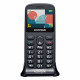 Konrow Senior 231 - Écran 2.31'' - Double Sim - Noir (Dock de charge Fourni)