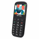 Konrow Senior 231 - Écran 2.31'' - Double Sim - Noir (Dock de charge Fourni)