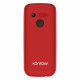 Konrow Senior 231 (Écran 2.31'' - Double Sim - Dock de charge Fourni) Rouge
