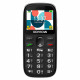 Konrow Senior 231 - Écran 2.31'' - Double Sim - Noir (Dock de charge Fourni)
