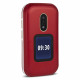 Doro 6060 (Double Sim, Clapet, 2.8'') Rouge