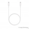 Samsung - Câble USB Type-C Vers USB Type-C - 1m - Blanc (En Vrac)