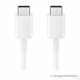 Samsung EP-DG977BWE - Câble USB Type-C Vers USB Type-C - 1m - Blanc (En Vrac)