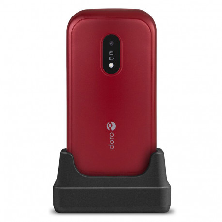Doro 6040 (Double Sim, Clapet, 2.8'') - Rouge