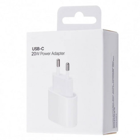 Apple MHJE3 - Adaptateur Secteur USB Type C - 20W - Blanc (Original