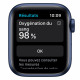 Apple Watch Serie 6 Blue (40mm, Sport Band GPS) Bracelet Bleu