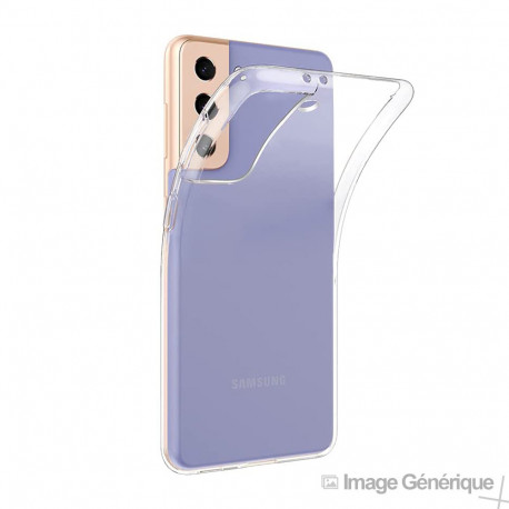 Coque Silicone Pour Samsung Galaxy S21 (0.5mm, Transparent) En Vrac