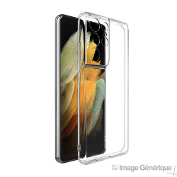 Coque Silicone Pour Samsung Galaxy S21 Ultra (0.5mm, Transparent) En Vrac