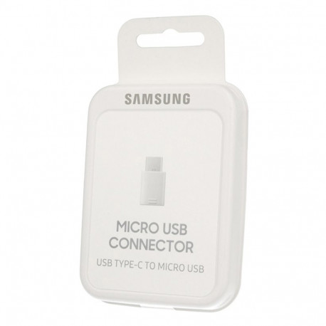 Samsung EE-GN930BWEGWW - Adaptateur USB Type C Vers Micro USB - Blanc (Emballage Originale)