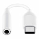 Samsung EE-UC10JUWEGWW - Adaptateur USB Type C Vers Jack 3.5 - Blanc (Emballage Originale)