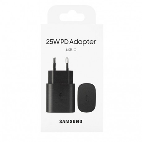 Samsung - Adaptateur Secteur USB Type C - 25W, Noir (Emballage Orig