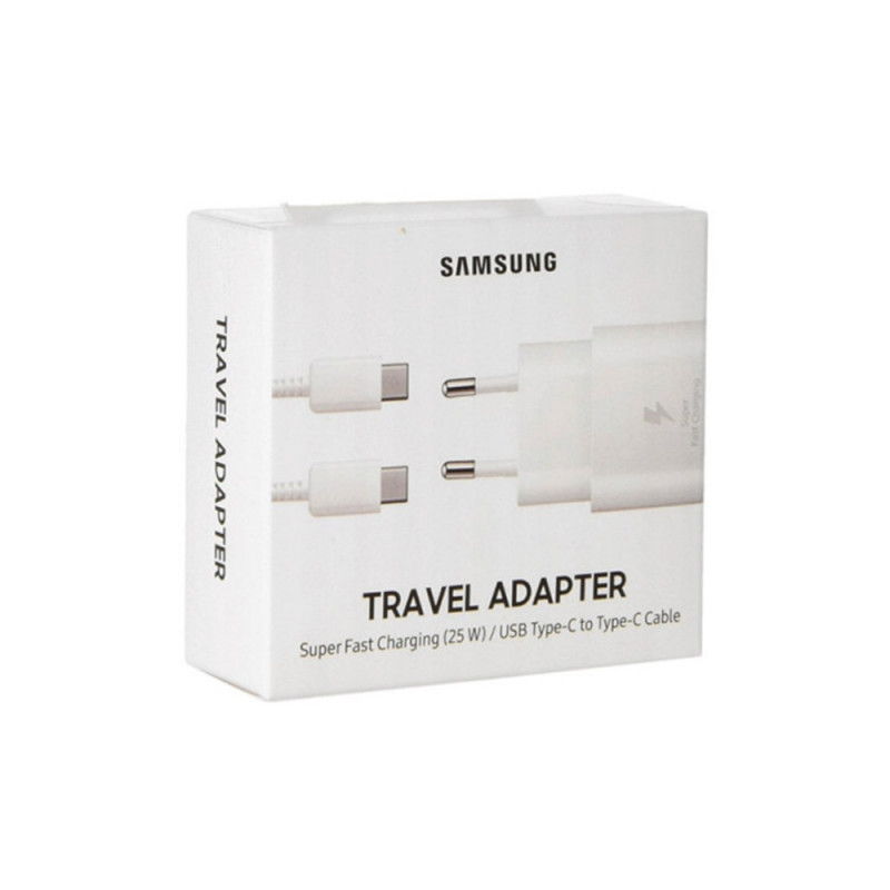 CHAGEUR ORIGINE SAMSUNG 25W TYPE C CHARGE RAPIDE (PD)