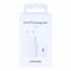 Samsung EP-TA800NWEGEU - Adaptateur Secteur USB Type C - 25W, Blanc (Emballage Original)