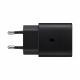 Samsung EP-TA800XBEGWW - Chargeur Secteur, Adaptateur USB Type C Fast Charge 25W & Câble USB Type C - Noir (Emballage Original)