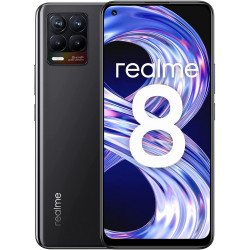 Realme 8 - Double Sim - Ecran 6.4'' - 64Go, 4Go RAM - Noir